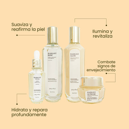 RUTINA DE BELLEZA RADIANTE